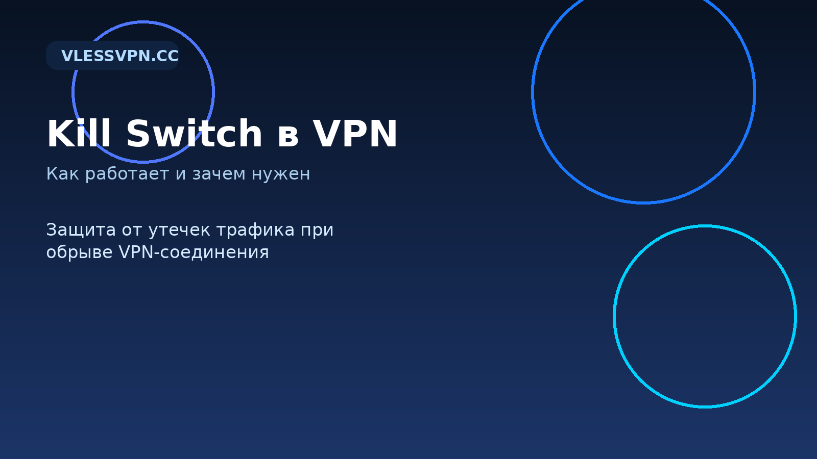 Kill Switch в VPN: как работает, зачем нужен и почему без него защита может быть неполной